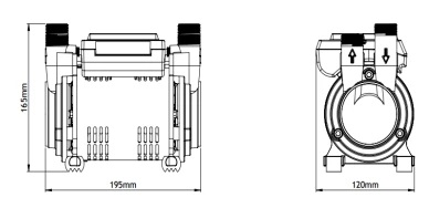 Salamander CT75 Xtra 2.0 Bar Twin Positive Head Shower Pump With Noise Vibration Reduction Technology 4 Salamander CT75 Xtra 2.0 Bar Twin Positive Head Shower Pump With Noise Vibration Reduction Technology - Image 4