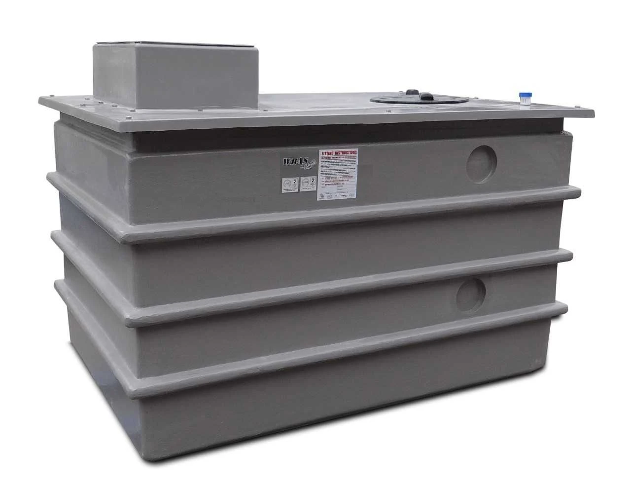 1590 Litre One Piece Break Tank - 25mm Insulated With Raised Float Valve Box 1 1590 Litre One Piece Break Tank - 25mm Insulated With Raised Float Valve Box