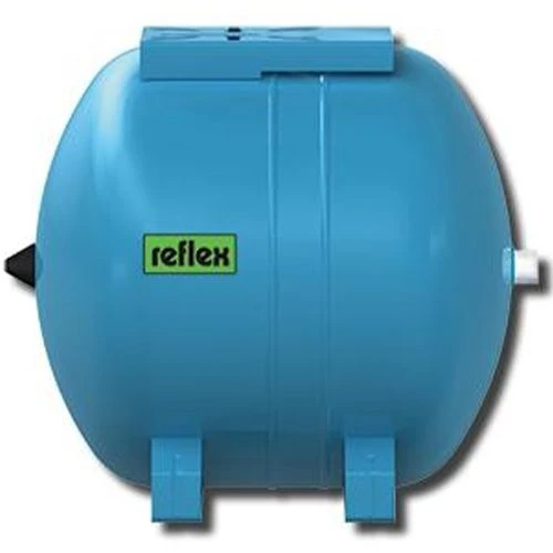 Lowara Reflex (HW 50) 50L 10 Bar Horizontal Expansion Vessel 1 Lowara Reflex (HW 50) 50L 10 Bar Horizontal Expansion Vessel