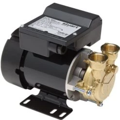 Stuart Turner PH 45 TS Brass Peripheral Booster Pump C/w Vent Plug (Brass Impeller - Vit/Car/Sil Seals) 240V