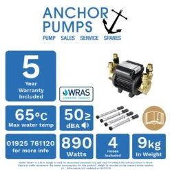 Stuart Turner Monsoon S4.0 Bar Positive Head Twin Booster Pump 240V