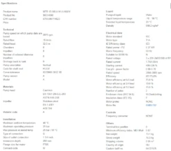 Grundfos MTR 1S 8/8 A W A HUUV 0.37kW Stainless Steel Vertical Immersible Pump 415v 7 Grundfos MTR 1S 8/8 A W A HUUV 0.37kW Stainless Steel Vertical Immersible Pump 415v -Electro Mechenical Shop s5creenshot product selection classic.grundfos.com 2021.01.18 15 50 43
