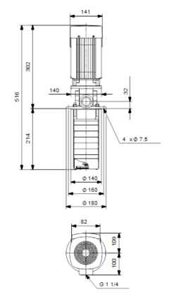 Grundfos MTR 1 5/5 A W A HUUV 0.37kW Stainless Steel Vertical Immersible Pump 415v 6 Grundfos MTR 1 5/5 A W A HUUV 0.37kW Stainless Steel Vertical Immersible Pump 415v -Electro Mechenical Shop sbcreenshot product selection classic.grundfos.com 2021.01.20 09 49 06