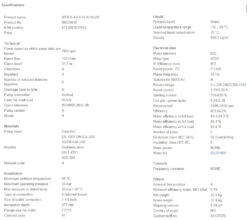 Grundfos MTR 8 4/4 A W A HUUV 1.5kW Stainless Steel Vertical Immersible Pump 415v -Electro Mechenical Shop sbcreenshot product selection classic.grundfos.com 2021.01.23 09 59 44