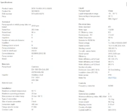 Grundfos MTR 15 8/8 A W A HUUV 7.5kW Stainless Steel Vertical Immersible Pump 415v 7 Grundfos MTR 15 8/8 A W A HUUV 7.5kW Stainless Steel Vertical Immersible Pump 415v -Electro Mechenical Shop sbcreenshot product selection classic.grundfos.com 2021.01.26 09 08 06