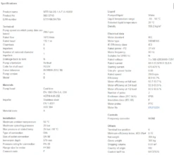 Grundfos MTR 64 6/6-1 A F A HUUV 37kW Stainless Steel Vertical Immersible Pump 415v -Electro Mechenical Shop sbcreenshot product selection classic.grundfos.com 2021.01.30 09 46 04