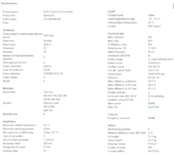 Grundfos MTR 1 22/22 A W A HUUV 1.1kW Stainless Steel Vertical Immersible Pump 415v 7 Grundfos MTR 1 22/22 A W A HUUV 1.1kW Stainless Steel Vertical Immersible Pump 415v -Electro Mechenical Shop scbreenshot product selection classic.grundfos.com 2021.01.20 13 58 27