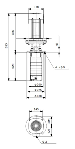 Grundfos MTR 20 12/12 A W A HUUV 15kW Stainless Steel Vertical Immersible Pump 415v 6 Grundfos MTR 20 12/12 A W A HUUV 15kW Stainless Steel Vertical Immersible Pump 415v -Electro Mechenical Shop scbreenshot product selection classic.grundfos.com 2021.01.27 07 36 36