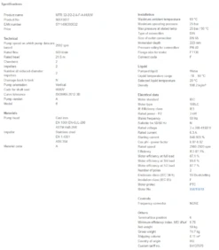 Grundfos MTR 32 2/2-2 A W A HUUV 3kW Stainless Steel Vertical Immersible Pump 415v -Electro Mechenical Shop scbreenshot product selection classic.grundfos.com 2021.01.27 11 30 04