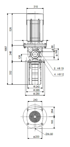 Grundfos MTR 64 3/3 A F A HUUV 18.5kW Stainless Steel Vertical Immersible Pump 415v 6 Grundfos MTR 64 3/3 A F A HUUV 18.5kW Stainless Steel Vertical Immersible Pump 415v -Electro Mechenical Shop scbreenshot product selection classic.grundfos.com 2021.01.30 08 33 04