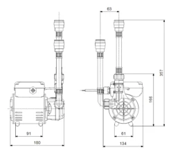 Grundfos SSR2-2.0 C Single Impeller Regenerative Shower Booster Pump (x2 Hoses Inc.) -Electro Mechenical Shop scbreenshot product selection classic.grundfos.com 2021.02.04 11 11 19