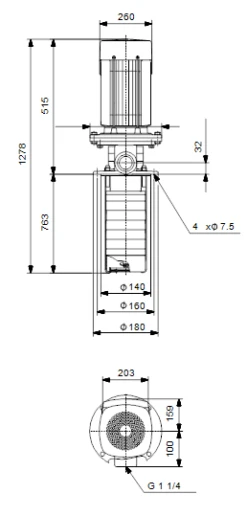 Grundfos MTR 8 22/22 A W A HUUV 7.5kW Stainless Steel Vertical Immersible Pump 415v -Electro Mechenical Shop sccreenshot product selection classic.grundfos.com 2021.01.25 08 26 59