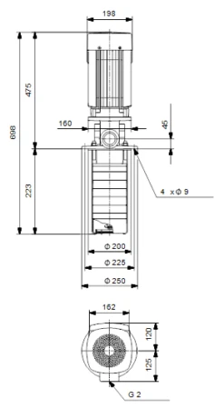 Grundfos MTR 15 3/3 A W A HUUV 3kW Stainless Steel Vertical Immersible Pump 415v -Electro Mechenical Shop sccreenshot product selection classic.grundfos.com 2021.01.26 08 12 38