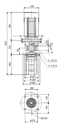Grundfos MTR 45 11/11-2 A F A HUUV 45kW Stainless Steel Vertical Immersible Pump 415v -Electro Mechenical Shop sccreenshot product selection classic.grundfos.com 2021.01.29 10 24 58