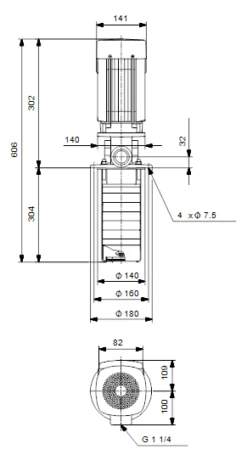 Grundfos MTR 1 10/10 A W A HUUV 0.55kW Stainless Steel Vertical Immersible Pump 415v 6 Grundfos MTR 1 10/10 A W A HUUV 0.55kW Stainless Steel Vertical Immersible Pump 415v -Electro Mechenical Shop scereenshot product selection classic.grundfos.com 2021.01.20 10 53 39