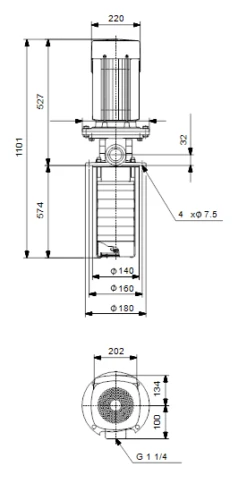 Grundfos MTR 8 15/15 A W A HUUV 5.5kW Stainless Steel Vertical Immersible Pump 415v -Electro Mechenical Shop scfreenshot product selection classic.grundfos.com 2021.01.25 06 56 11
