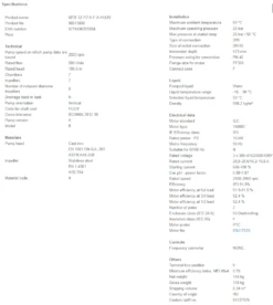Grundfos MTR 32 7/7 A W A HUUV 15kW Stainless Steel Vertical Immersible Pump 415v 7 Grundfos MTR 32 7/7 A W A HUUV 15kW Stainless Steel Vertical Immersible Pump 415v -Electro Mechenical Shop scfreenshot product selection classic.grundfos.com 2021.01.27 14 24 00