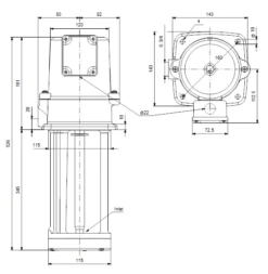 Grundfos MTA 60-350 A W A T Flanged Mounted Immersible Pump With Top Suction Inlet -Electro Mechenical Shop scgreenshot product selection classic.grundfos.com 2021.02.10 11 37 34