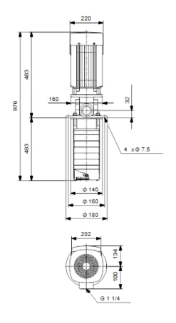 Grundfos MTR 8 12/12 A W A HUUV 4kW Stainless Steel Vertical Immersible Pump 415v -Electro Mechenical Shop schreenshot product selection classic.grundfos.com 2021.01.23 11 57 27