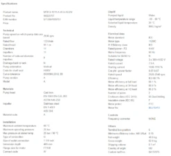 Grundfos MTR 8 11/11 A W A HUUV 4kW Stainless Steel Vertical Immersible Pump 415v 7 Grundfos MTR 8 11/11 A W A HUUV 4kW Stainless Steel Vertical Immersible Pump 415v -Electro Mechenical Shop scjreenshot product selection classic.grundfos.com 2021.01.23 11 51 13