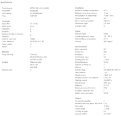 Grundfos MTH 2 8/8 A W A AQQV 1.1kW Stainless Steel Immersible Pump 415v -Electro Mechenical Shop scmreenshot product selection classic.grundfos.com 2021.02.02 16 21 49