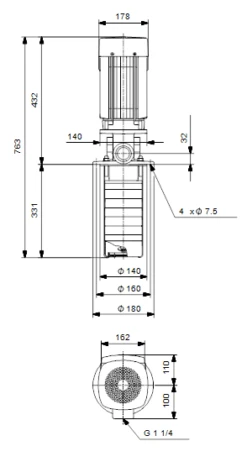 Grundfos MTR 8 6/6-1 A W A HUUV 2.2kW Stainless Steel Vertical Immersible Pump 415v 6 Grundfos MTR 8 6/6-1 A W A HUUV 2.2kW Stainless Steel Vertical Immersible Pump 415v -Electro Mechenical Shop scnreenshot product selection classic.grundfos.com 2021.01.23 10 24 04