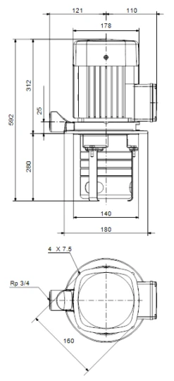 Grundfos MTH 4 7/7 A W A AQQV 1.5kW Stainless Steel Immersible Pump 415v -Electro Mechenical Shop scnreenshot product selection classic.grundfos.com 2021.02.03 13 59 27