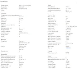 Grundfos MTR 1 7/7 A W A HUUV 0.37kW Stainless Steel Vertical Immersible Pump 415v -Electro Mechenical Shop scrreenshot product selection classic.grundfos.com 2021.01.20 10 11 23