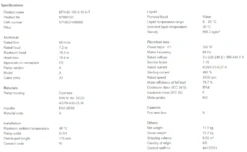 Grundfos MTA 60-180 A W A T Flanged Mounted Immersible Pump With Top Suction Inlet -Electro Mechenical Shop scrteenshot product selection classic.grundfos.com 2021.02.10 11 06 47