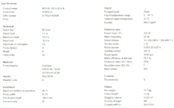 Grundfos MTA 60-180 A W A B Flanged Mounted Immersible Pump With Bottom Suction Inlet -Electro Mechenical Shop scrtreenshot product selection classic.grundfos.com 2021.02.10 12 08 34