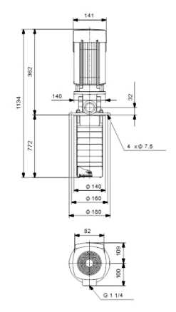 Grundfos MTR 1S 36/36 A W A HUUV 1.1kW Stainless Steel Vertical Immersible Pump 415v -Electro Mechenical Shop scvreenshot product selection classic.grundfos.com 2021.01.19 14 11 09