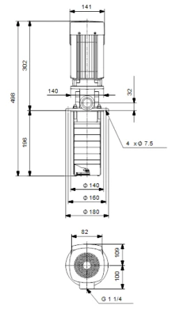 Grundfos MTR 1 4/4 A W A HUUV 0.37kW Stainless Steel Vertical Immersible Pump 415v 6 Grundfos MTR 1 4/4 A W A HUUV 0.37kW Stainless Steel Vertical Immersible Pump 415v -Electro Mechenical Shop scvreenshot product selection classic.grundfos.com 2021.01.20 09 14 06