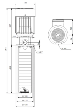 Grundfos SPK 4 15/15 A W A AUUV 1.1kW Stainless Steel Immersible Pump 415v -Electro Mechenical Shop scvreenshot product selection classic.grundfos.com 2021.02.02 11 22 25