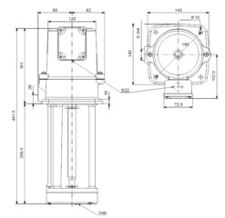Grundfos MTA 60-250 A W A B Flanged Mounted Immersible Pump With Bottom Suction Inlet -Electro Mechenical Shop scvreenshot product selection classic.grundfos.com 2021.02.10 13 41 04