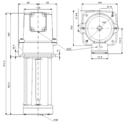 Grundfos MTA 90-180 A W A B Flanged Mounted Immersible Pump With Bottom Suction Inlet -Electro Mechenical Shop scvreenshot product selection classic.grundfos.com 2021.02.10 15 38 16