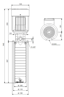 Grundfos SPK 1 8/8 A W A AUUV 0.18kW Stainless Steel Immersible Pump 415v -Electro Mechenical Shop scxreenshot product selection classic.grundfos.com 2021.02.01 12 06 45