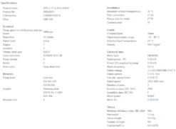 Grundfos SPK 2 1/1 A W A AUUV 0.06kW Stainless Steel Immersible Pump 415v -Electro Mechenical Shop sczreenshot product selection classic.grundfos.com 2021.02.01 15 32 30