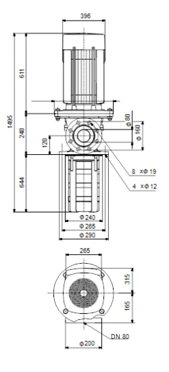 Grundfos MTR 45 7/7-2 A F A HUUV 30kW Stainless Steel Vertical Immersible Pump 415v 6 Grundfos MTR 45 7/7-2 A F A HUUV 30kW Stainless Steel Vertical Immersible Pump 415v -Electro Mechenical Shop sdcreenshot product selection classic.grundfos.com 2021.01.28 13 24 36