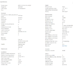 Grundfos MTR 15 10/10 A W A HUUV 11kW Stainless Steel Vertical Immersible Pump 415v 7 Grundfos MTR 15 10/10 A W A HUUV 11kW Stainless Steel Vertical Immersible Pump 415v -Electro Mechenical Shop secreenshot product selection classic.grundfos.com 2021.01.26 09 27 20