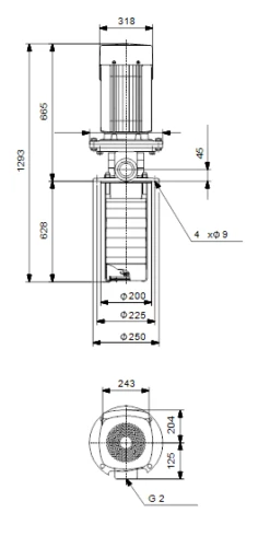 Grundfos MTR 15 12/12 A W A HUUV 11kW Stainless Steel Vertical Immersible Pump 415v -Electro Mechenical Shop secreenshot product selection classic.grundfos.com 2021.01.26 09 45 29