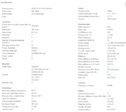 Grundfos MTR 20 7/7 A W A HUUV 7.5kW Stainless Steel Vertical Immersible Pump 415v 7 Grundfos MTR 20 7/7 A W A HUUV 7.5kW Stainless Steel Vertical Immersible Pump 415v -Electro Mechenical Shop secreenshot product selection classic.grundfos.com 2021.01.27 06 57 01