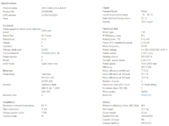 Grundfos SPK 4 8/8 A W A AUUV 0.55kW Stainless Steel Immersible Pump 415v -Electro Mechenical Shop secreenshot product selection classic.grundfos.com 2021.02.02 10 44 58