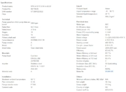 Grundfos SPK 4 15/15 A W A AUUV 1.1kW Stainless Steel Immersible Pump 415v -Electro Mechenical Shop secreenshot product selection classic.grundfos.com 2021.02.02 11 22 52