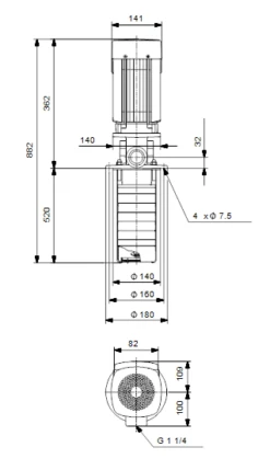 Grundfos MTR 1 22/22 A W A HUUV 1.1kW Stainless Steel Vertical Immersible Pump 415v 6 Grundfos MTR 1 22/22 A W A HUUV 1.1kW Stainless Steel Vertical Immersible Pump 415v -Electro Mechenical Shop sfcreenshot product selection classic.grundfos.com 2021.01.20 13 53 42