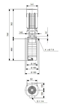 Grundfos MTR 1S 19/19 A W A HUUV 0.55kW Stainless Steel Vertical Immersible Pump 415v -Electro Mechenical Shop sgcreenshot product selection classic.grundfos.com 2021.01.19 10 36 49