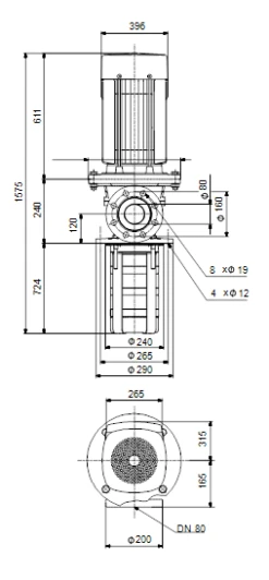 Grundfos MTR 45 8/8-2 A F A HUUV 30kW Stainless Steel Vertical Immersible Pump 415v -Electro Mechenical Shop sgcreenshot product selection classic.grundfos.com 2021.01.28 14 02 20