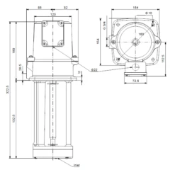 Grundfos MTA 90-130 A W A B Flanged Mounted Immersible Pump With Bottom Suction Inlet -Electro Mechenical Shop sgcreenshot product selection classic.grundfos.com 2021.02.10 15 19 03