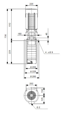 Grundfos MTR 20 3/3 A W A HUUV 4kW Stainless Steel Vertical Immersible Pump 415v -Electro Mechenical Shop shcreenshot product selection classic.grundfos.com 2021.01.26 15 27 17