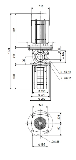 Grundfos MTR 32 12/12 A W A HUUV 22kW Stainless Steel Vertical Immersible Pump 415v -Electro Mechenical Shop sjcreenshot product selection classic.grundfos.com 2021.01.27 16 43 06