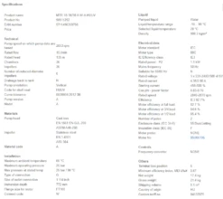 Grundfos MTR 1S 36/36 A W A HUUV 1.1kW Stainless Steel Vertical Immersible Pump 415v -Electro Mechenical Shop smcreenshot product selection classic.grundfos.com 2021.01.19 14 11 28
